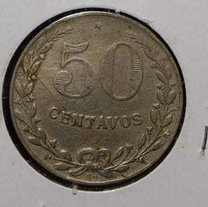 Colombia 1921 50 Centavos  290303 combine shipping