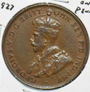 Australia 1927 Penny 192570 combine shipping
