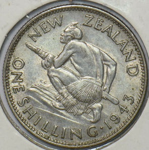 New Zealand 1943 Shilling 195131 combine shipping