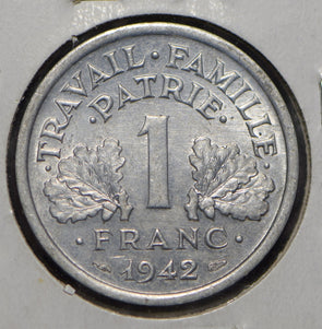 France 1942 Franc  291777 combine shipping