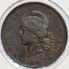 Argentina 1889 2 Centavos 295003 combine shipping