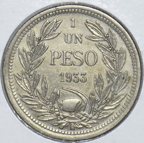 Chile 1933 Peso Condor animal 291208 combine shipping