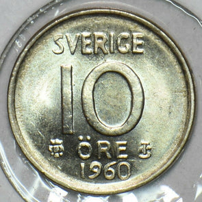 Sweden 1960 10 Ore 152757 combine shipping