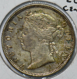 Straits Settlements 1900 20 Cents S0295 combine shipping