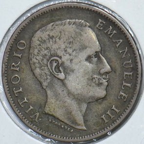 Italy 1907 Lira Eagle animal 296538 combine shipping