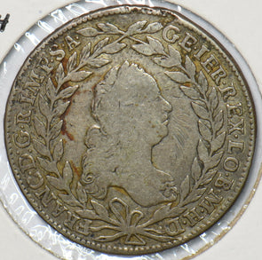 Austria 1764 20 Kreuzer Eagle animal 296311 combine shipping