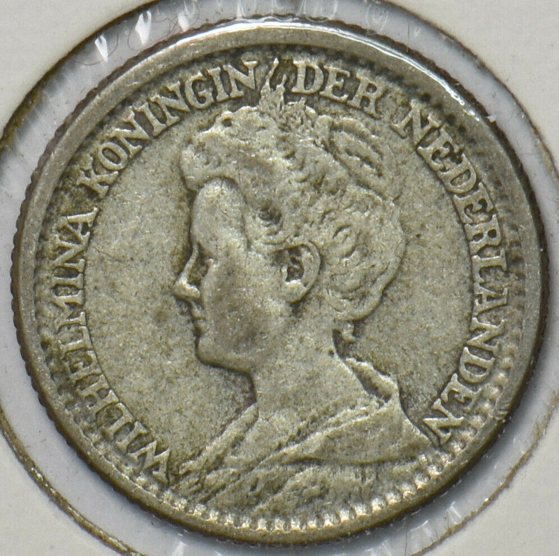 Netherlands 1918 25 Cents 903190 combine shipping