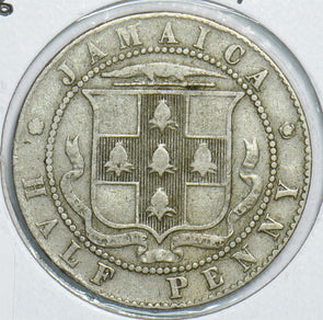 Jamaica 1926 1/2 Penny 241057 combine shipping