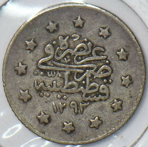 Egypt 1907 AH 1293 2 Kurush 195368 combine shipping