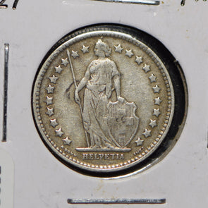Switzerland 1921 1/2 Franc  900682 combine shipping