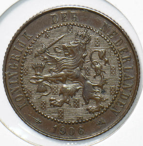 Netherlands 1906 2 1/2 Cents  291298 combine shipping