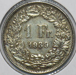 Switzerland 1939 Franc 193877 combine shipping