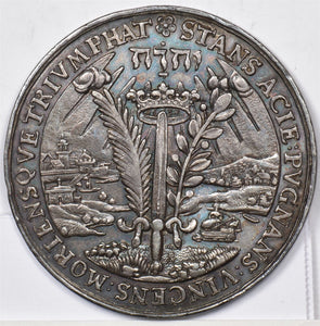 Sweden 1632 Medal Gustavus Adolphus Memorial, Silver 41mm 18 g S0341 combine shi