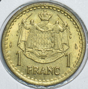 Monaco 1945 Franc 198406 combine shipping