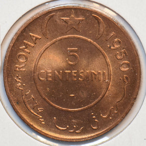 Somalia 1950 AH 1364 5 Centesimi Elephant animal 294499 combine shipping