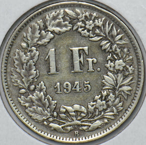 Switzerland 1945 Franc 150969 combine shipping