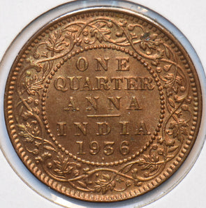 British India 1936 1/4 Anna 902379 combine shipping