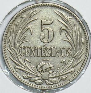 Uruguay 1924 5 Centesimos 241107 combine shipping