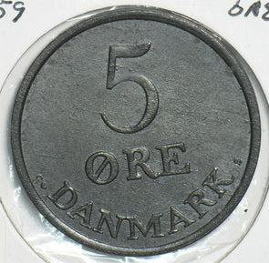 Denmark 1959 5 Ore 240617 combine shipping