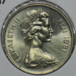 Fiji 1981 10 Cents 903578 combine shipping