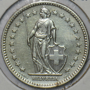 Switzerland 1943 B 2 Francs 194575 combine shipping