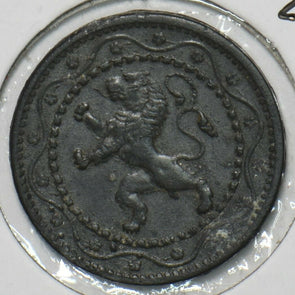 Belgium 1916 5 Centimes Lion animal 151989 combine shipping