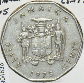 Jamaica 1975 50 Cents 904636 combine shipping