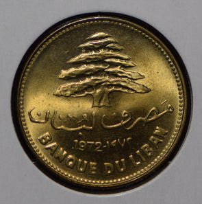 Lebanon 1972 25 Piastres  291962 combine shipping