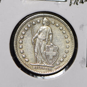 Switzerland 1943 1/2 Franc  900734 combine shipping
