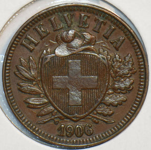 Switzerland 1906 2 Rappen 297532 combine shipping