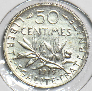 France 1919 50 Centimes 240512 combine shipping