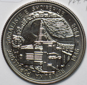 Albania 1988 5 Leke 1st Albanian Railroad 240298 combine shipping