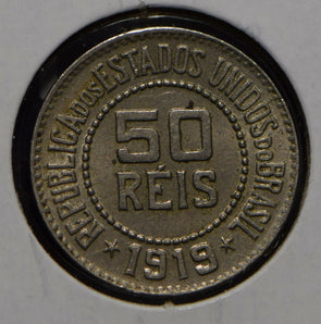 Brazil 1919 50 Reis  290238 combine shipping