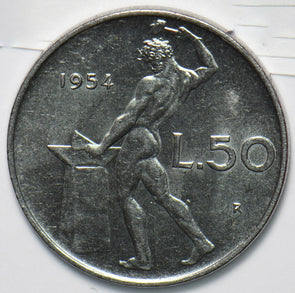 Italy 1954 50 Lire 193318 combine shipping