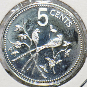 Belize 1979 5 Cents Fork-tailed Flycatcher animal Proof 192833 combine shipping