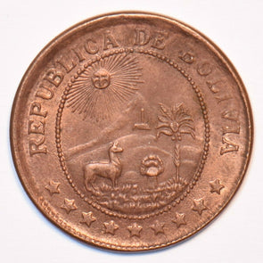 Bolivia 1942 50 Centavos 295610 combine shipping