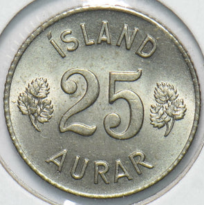 Iceland 1965 25 Aurar 192387 combine shipping