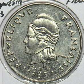 French Polynesia 1983 20 Francs 196918 combine shipping