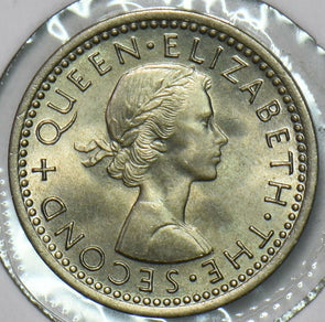 New Zealand 1964 3 Pence 196408 combine shipping