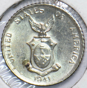 Philippines 1941 M 10 Centavos Eagle animal 192842 combine shipping