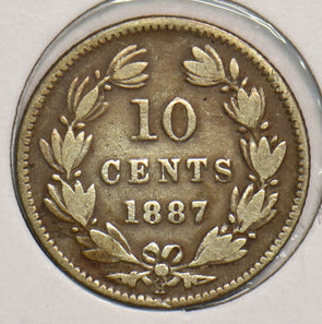Nicaragua 1887 10 Centavos 199128 combine shipping