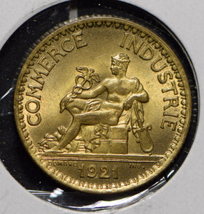 France 1921 Franc  191129 combine shipping