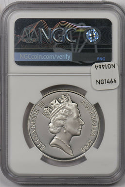 Australia 1990 10 Dollar silver NGC Proof 69UC Western Australia NG1464 combine
