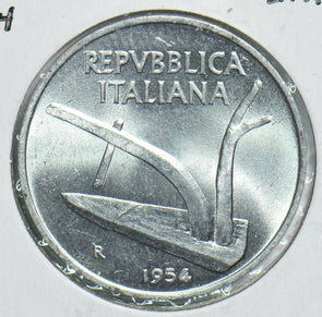 Italy 1954 10 Lire 198127 combine shipping