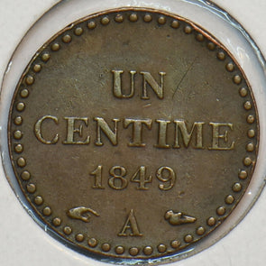 France 1849 A Centime 296820 combine shipping