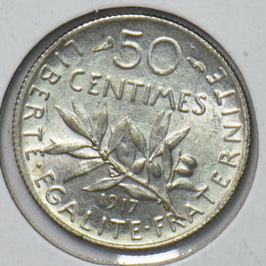 France 1917 50 Centimes 193068 combine shipping