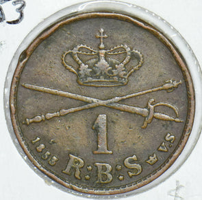 Denmark 1853 Fredericvs VII RigsbankSkilling 290934 combine shipping