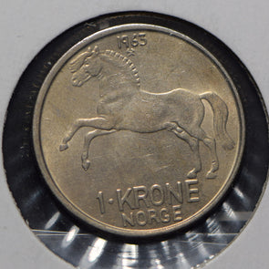 Norway 1963 Krone Horse animal  900817 combine shipping