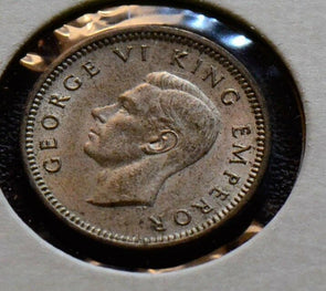 New Zealand 1940 3 Pence N0019 combine shipping