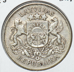 Latvia 1925 2 Lati 295470 combine shipping